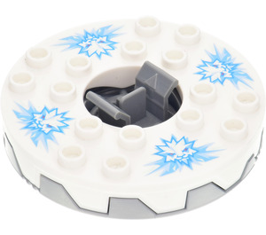 LEGO Ninjago Spinner s White Horní a Medium Modrá Ice Shards (98354)