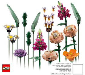 LEGO Květ Bouquet 10280 Instructions