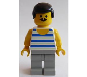 LEGO Freestyle Figure s Striped Horní Minifigurka