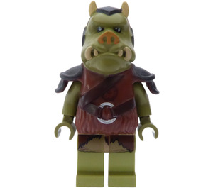 LEGO Gamorrean Stráž (Olive Zelená) Minifigurka