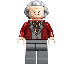 LEGO Garrick Ollivander s Tmavě červená Bunda Minifigurka