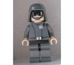 LEGO General Veers s Šedá Helma a Ochranné brýle Minifigurka