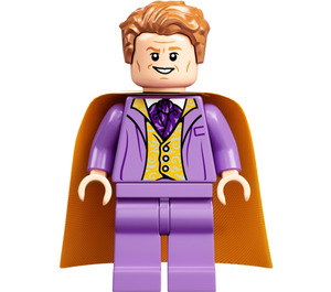 LEGO Gilderoy Lockhart s Medium Levandulová Oblek Minifigurka