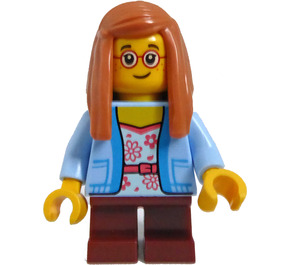 LEGO Dívka - Bright Světlo Horní Minifigurka