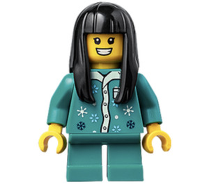 LEGO Dívka v pajamas Minifigurka