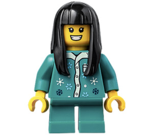 LEGO Girl v pajamas Minifigurka
