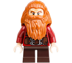 LEGO Gloin s Tmavě oranžová Vlasy  Minifigurka