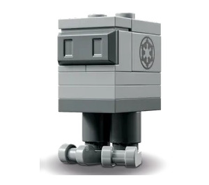 LEGO Gonk Droid (Medium Stone Šedá) s Imperial logo Minifigurka