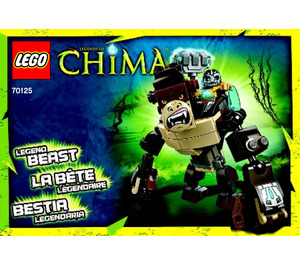 LEGO Gorilla Legend Beast 70125 Instrukce