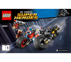 LEGO Gotham City Cycle Chase 76053 Instrukce