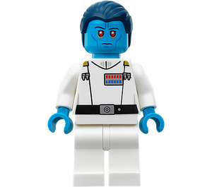 LEGO Grand Admiral Thrawn s Tmavě azurová Skin Minifigurka