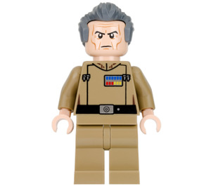 LEGO Grand Moff Tarkin s Tmavě žlutohnědá Uniform  Minifigurka