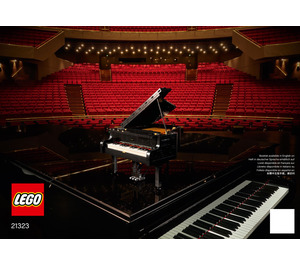 LEGO Grand Piano 21323 Instrukce