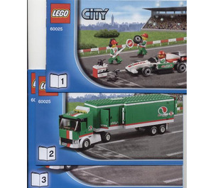 LEGO Grand Prix Truck 60025 Instrukce