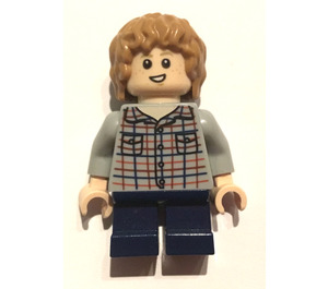 LEGO Šedá Mitchell Minifigurka