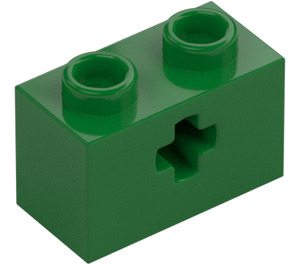 LEGO Kostka 1 x 2 s Otvor pro nápravu ('+' Otvor a spodní trubice) (31493 / 32064)