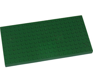 LEGO Kostka 10 x 20 se spodními trubkami kolem okraje a dvojitými křížovými podpěrami