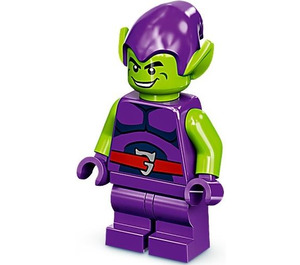 LEGO Zelená Goblin s Limetková Skin a Medium Nohy s Dark Modrá Stomach Minifigurka