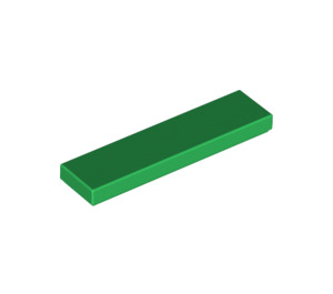 LEGO Green Dlaždice 1 x 4 (2431 / 35371)