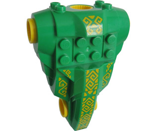 LEGO Green Trup for Velký articulated figure s Rascus Vzor