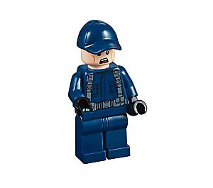LEGO Hlídat bez Raised Eyebrow Minifigurka