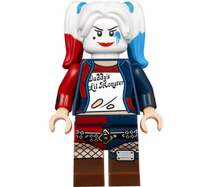 LEGO Harley Quinn s Bílá Vlasy Minifigurka