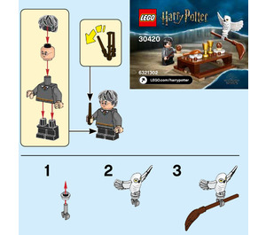LEGO Harry Potter a Hedwig: Sova Delivery 30420 Instructions