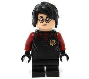 LEGO Harry Potter s Triwizard Uniform s Medium Nohy a Černá Ruce Minifigurka