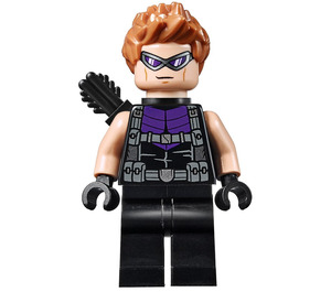 LEGO Hawkeye s Dark Fialová a Quiver Minifigurka