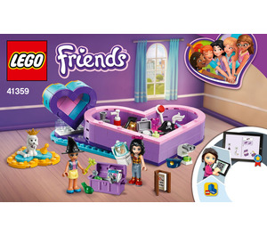 LEGO Srdce Box Friendship Pack 41359 Instructions