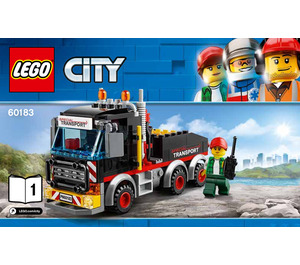 LEGO Heavy Cargo Transport 60183 Instrukce