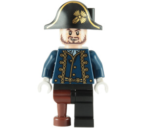 LEGO Hector Barbossa Minifigurka s dřevěnou nohou