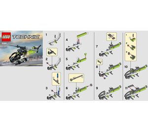 LEGO Helicopter 30465 Instrukce