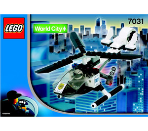 LEGO Helicopter 7031 Instrukce