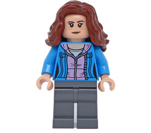 LEGO Hermione Granger - Tmavě azurová Bunda Minifigurka