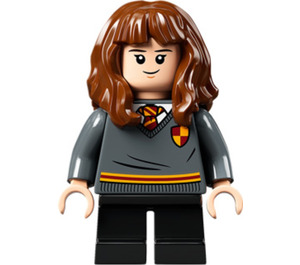 LEGO Hermione Granger s Šedá Gryffindor Skokan Minifigurka