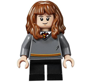 LEGO Hermione Granger s Gryffindor Skokan a Černá Nohy Minifigurka