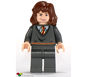 LEGO Hermione s Šedá Skokan a Kalhoty Minifigurka