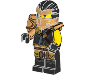 LEGO Hero Cole s klipem na Zpět Minifigurka