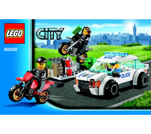 LEGO High Speed Police Chase 60042 Instrukce