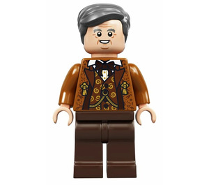 LEGO Horace Slughorn s oranžová Bunda Minifigurka