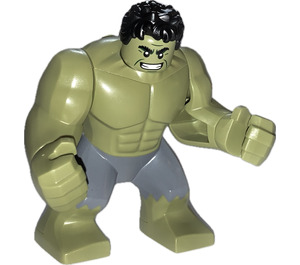 LEGO Hulk (Velký) s Šedá Pants a Úsměv Minifigurka