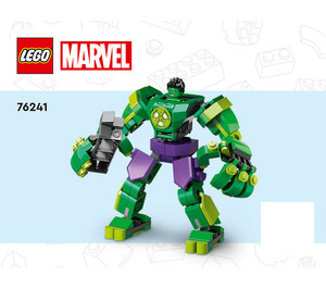 LEGO Hulk Mech Armor 76241 Instrukce