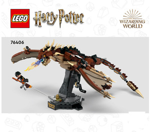 LEGO Hungarian Horntail Dragon 76406 Instrukce