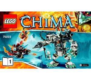 LEGO Icebite's Claw Driller 70223 Instrukce