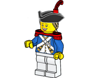 LEGO Imperial Female Officer Minifigurka