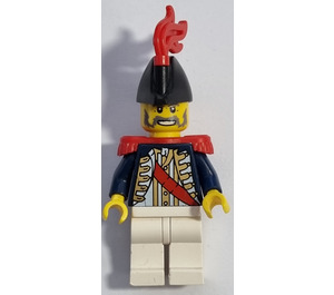 LEGO Imperial Voják Governor s Červená Chochol a Epaulettes Minifigurka