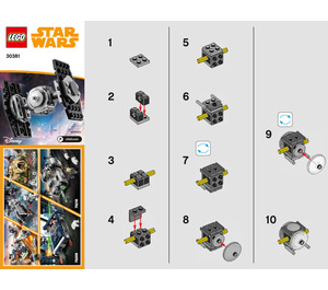 LEGO Imperial TIE Fighter 30381 Instrukce