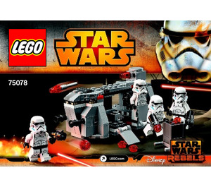 LEGO Imperial Troop Transport 75078 Instructions