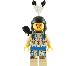 LEGO Indian s Barva opálení Košile a Quiver Minifigurka